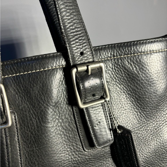 Vintage Coach 9600 Hamilton Pebbled Leather Tote Bag - Picture 5 of 8